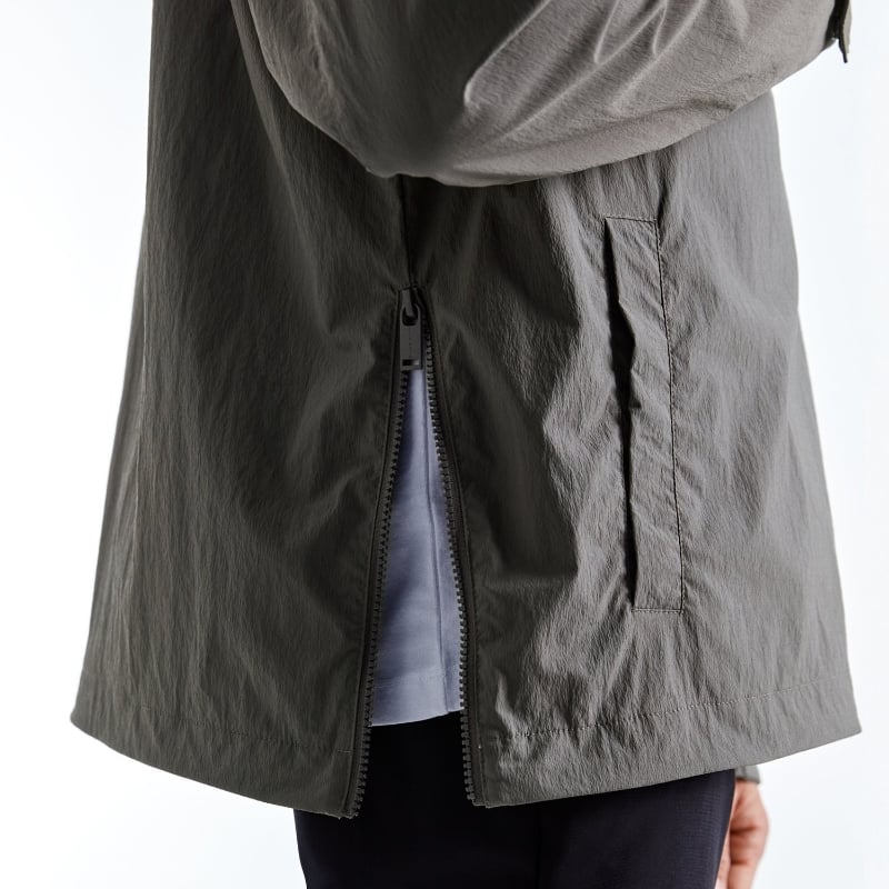 Bluemint NOAH IRON Shell Hooded Half-Zip Jacket