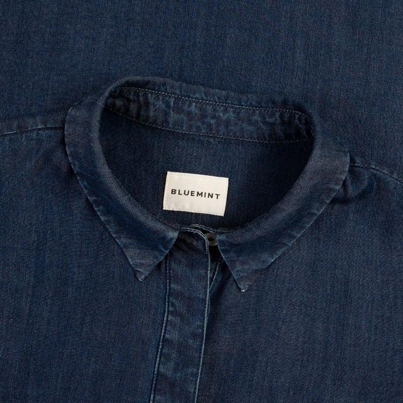 Bluemint NYLA DARK INDIGO Mini Tencel Dress
