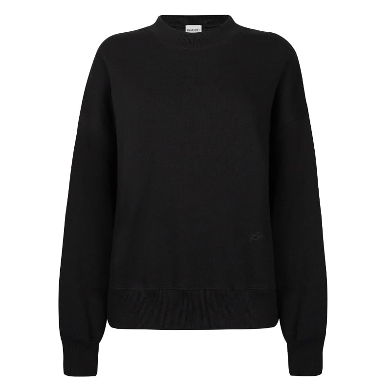 bluemint ODILE BLACK Cotton Blend Sweatshirt