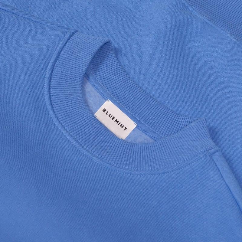 Bluemint ODILE FRENCH BLUE Cotton Blend Sweatshirt