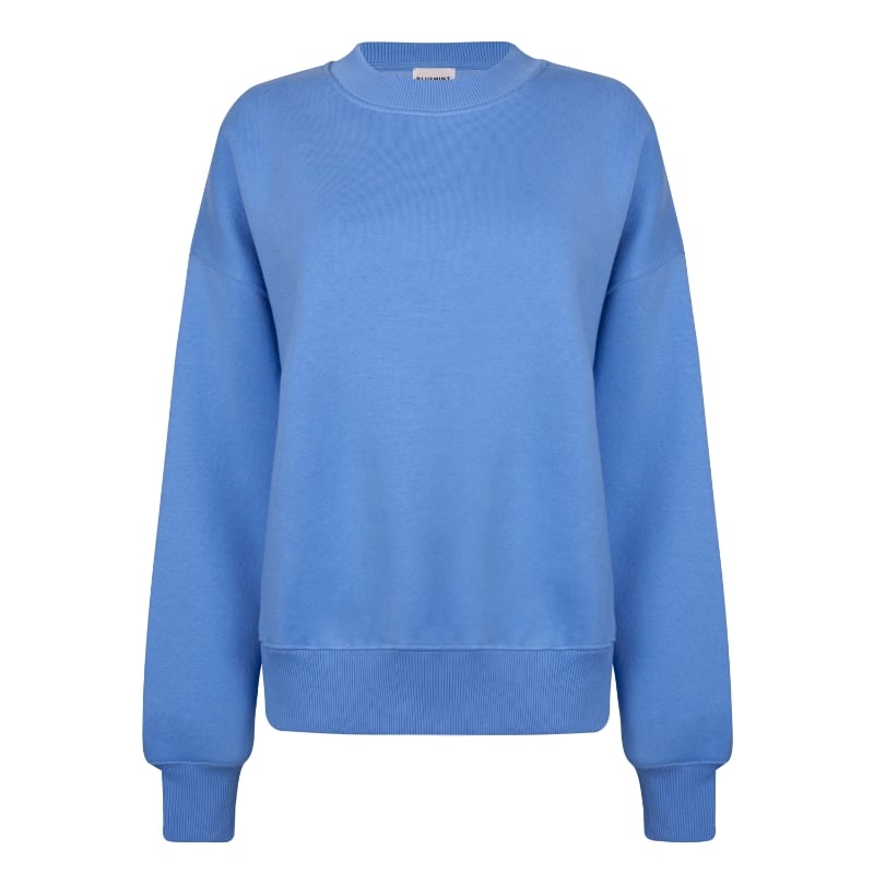bluemint ODILE FRENCH BLUE Cotton Blend Sweatshirt