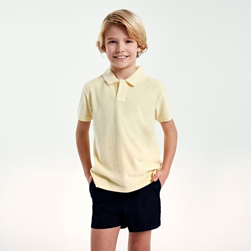 Bluemint OLLIE BLONDE Kids Towelling Polo Shirt