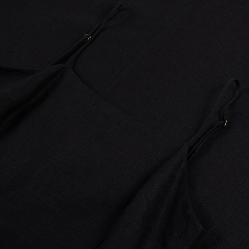 Bluemint PAULINE BLACK Mini Linen Dress