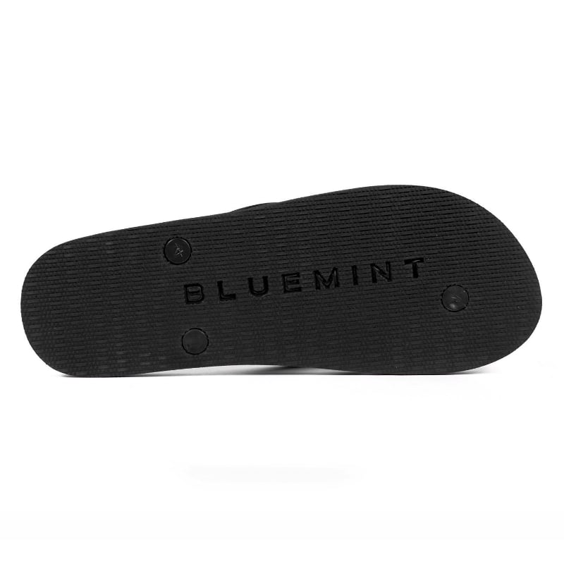 Bluemint PHIL BLACK Rubber Flip Flops