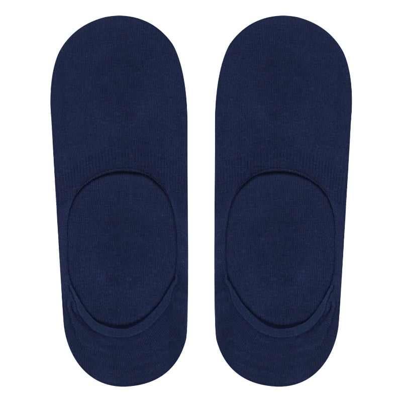 Bluemint PI 5 PACK INDIGO Five Pack No Show Socks