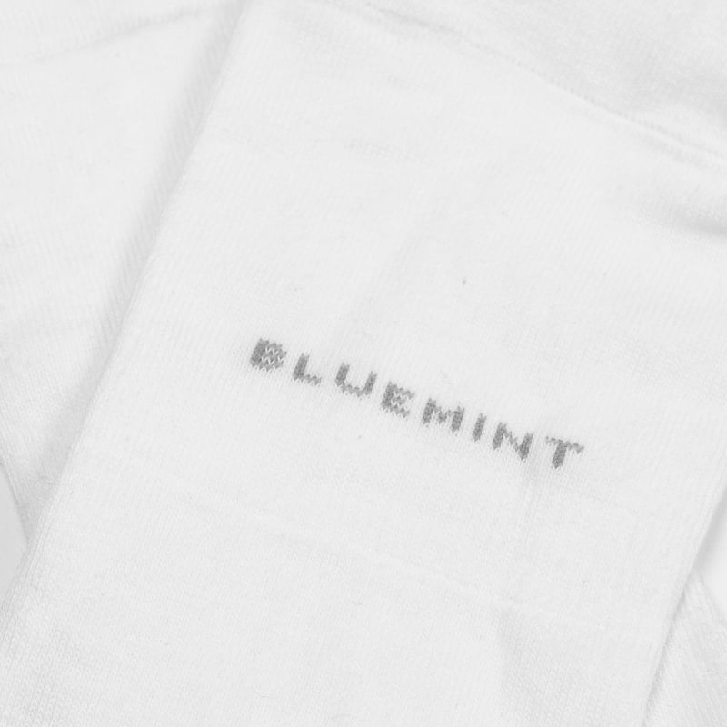 Bluemint PI 5 PACK WHITE Five Pack No Show Socks