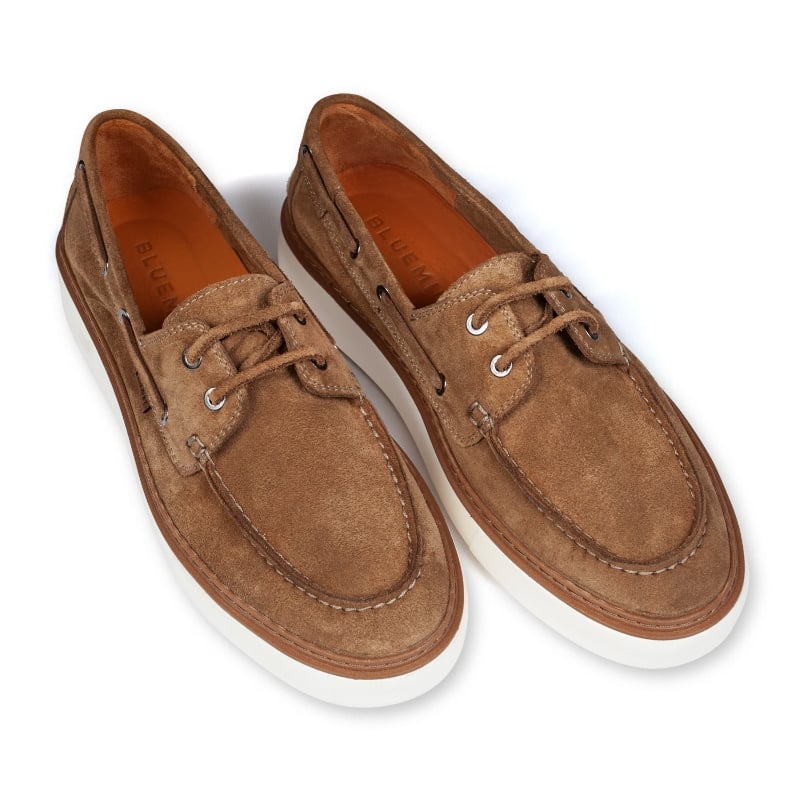 Bluemint PIETRO SAND Suede Leather Deck Shoes