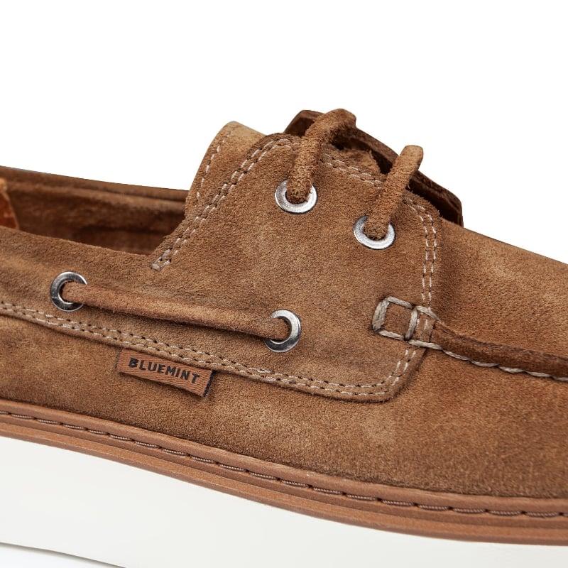 Bluemint PIETRO SAND Suede Leather Deck Shoes