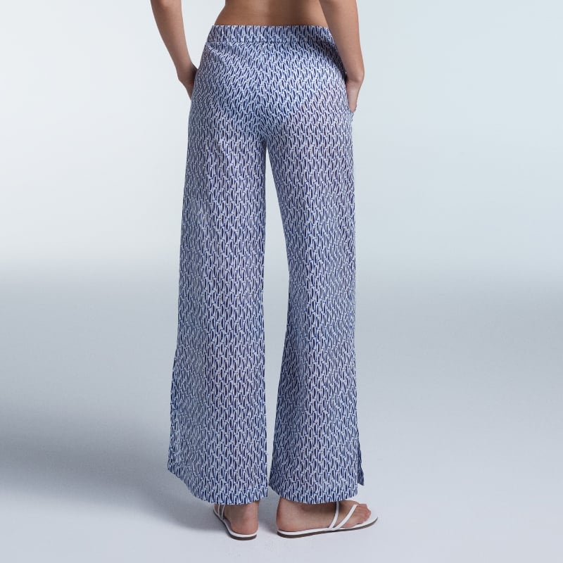 Bluemint POLLY BLUEBERRY Cotton Cover-Up Trousers