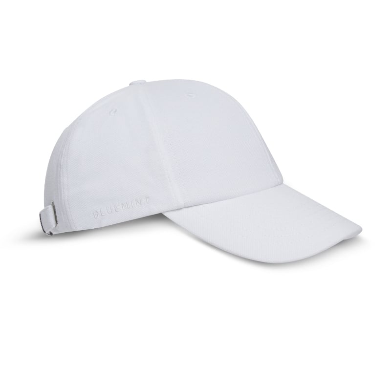 Bluemint REX WHITE Logo Printed Baseball Cap