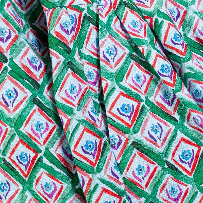 Bluemint ROMY AMAZON CAMOMILE Pleated Linen Shorts