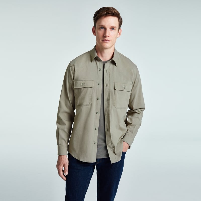 Bluemint RUBINO SAFARI Stretch Cotton-Blend Shirt