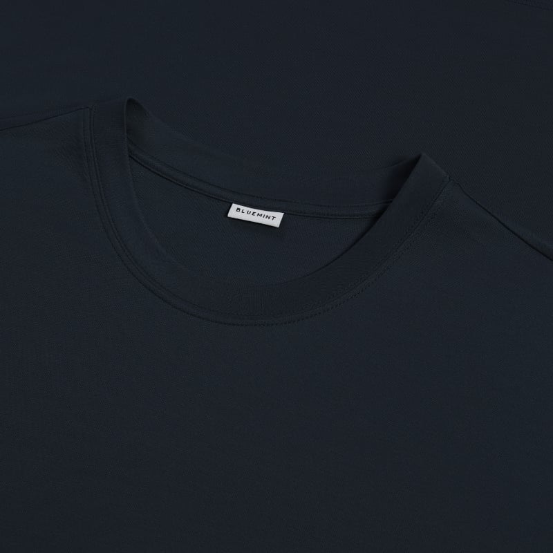 Bluemint SETH DARK NAVY Crew Neck T-Shirt