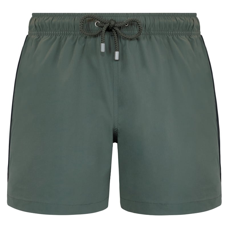 bluemint SHELBY OLIVE Contrast Trim Swim Shorts