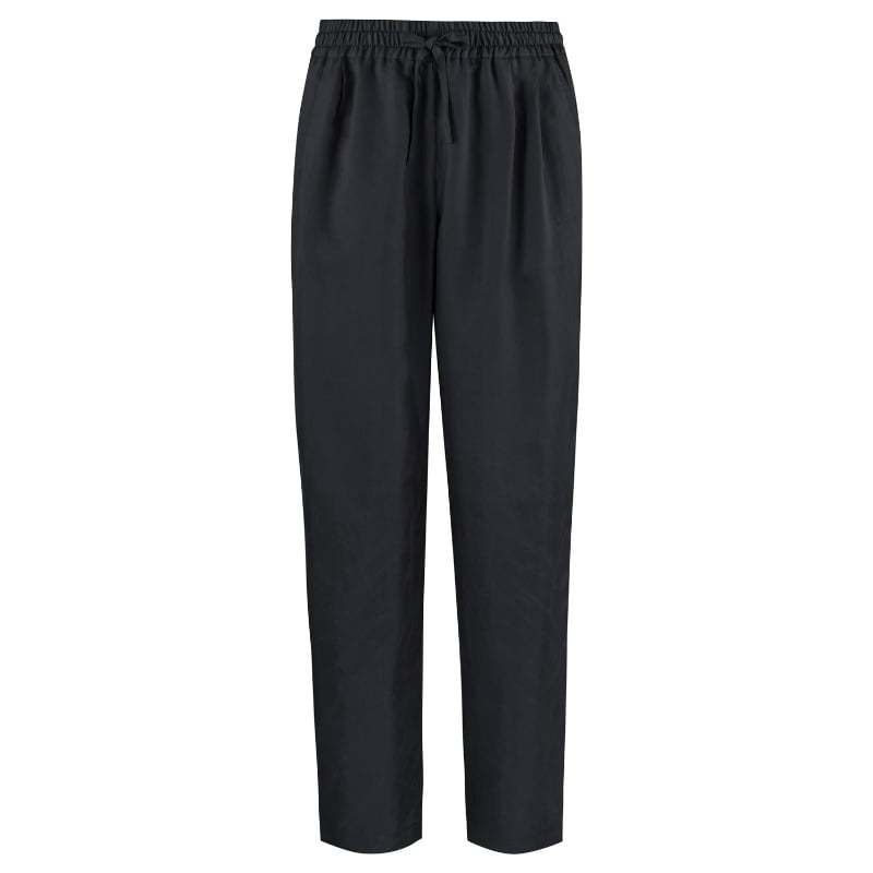 Bluemint SIA BLACK Tapered Silk Trousers