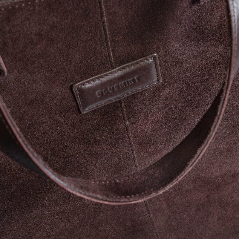 Bluemint SOFIA BROWN Large Leather Tote Bag