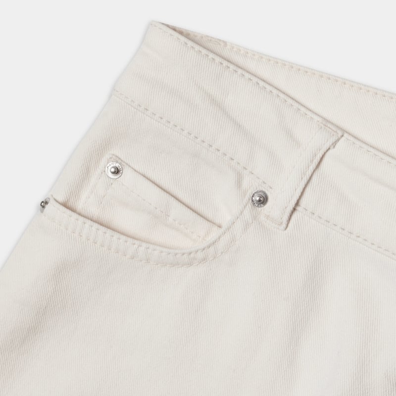 Bluemint VIOLA ECRU Wide-Leg Jeans