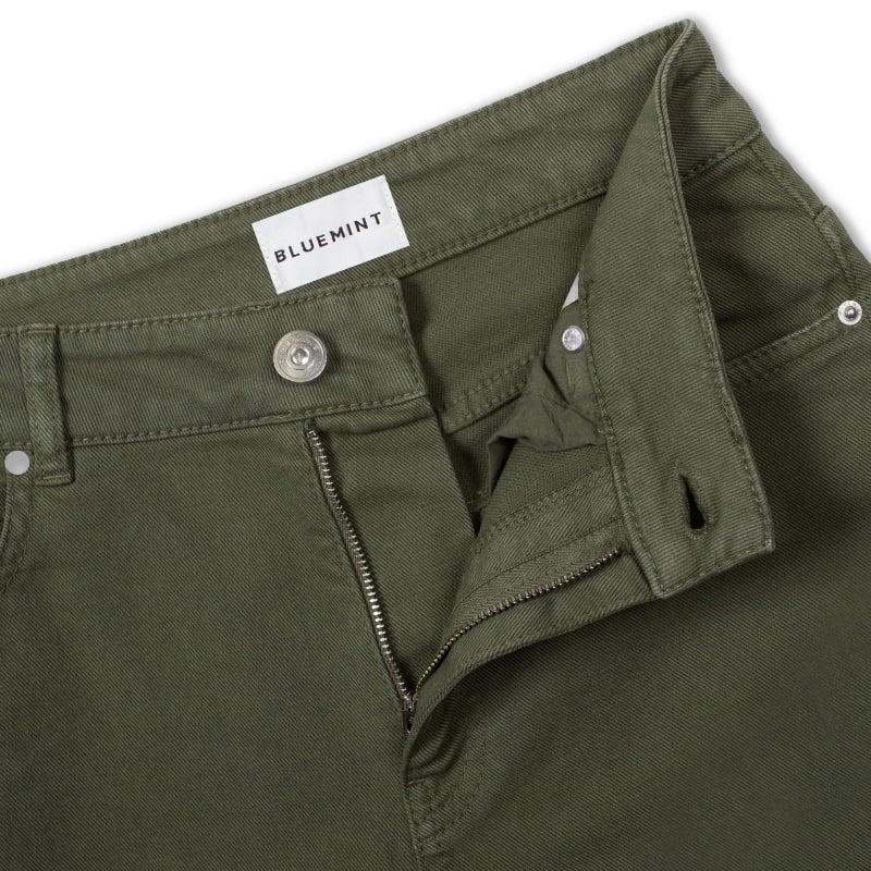 Bluemint VIOLA KHAKI Wide-Leg Jeans