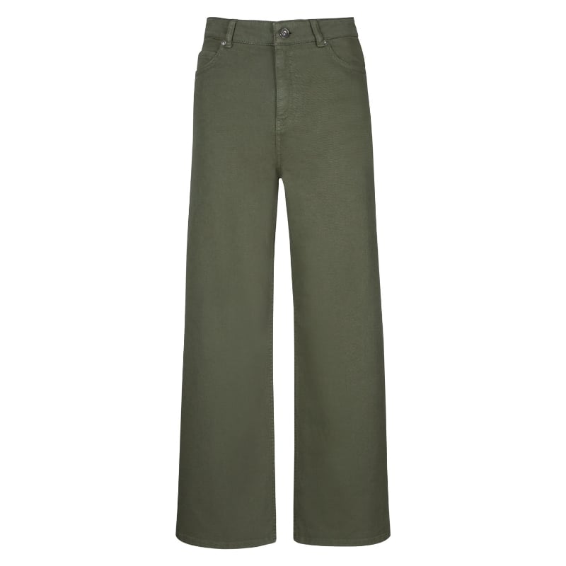 bluemint VIOLA KHAKI Wide-Leg Jeans