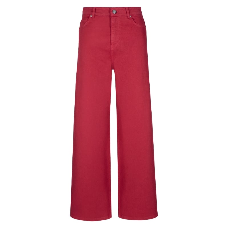 bluemint VIOLA MERLOT Wide-Leg Jeans