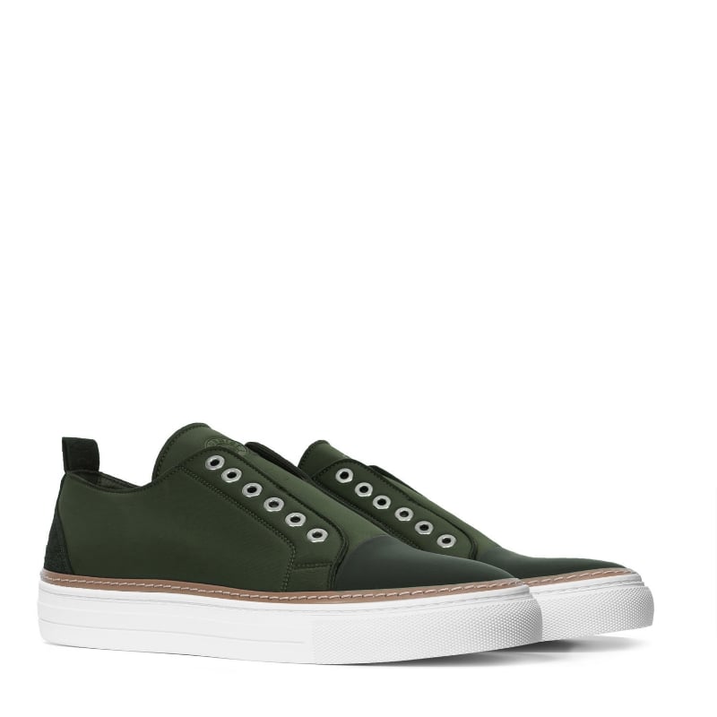 Bluemint WALTER OLIVE Neoprene Slip-On Sneakers
