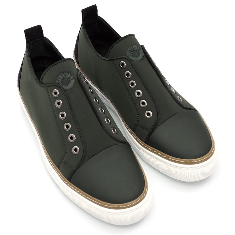 Bluemint WALTER OLIVE Neoprene Slip-On Sneakers