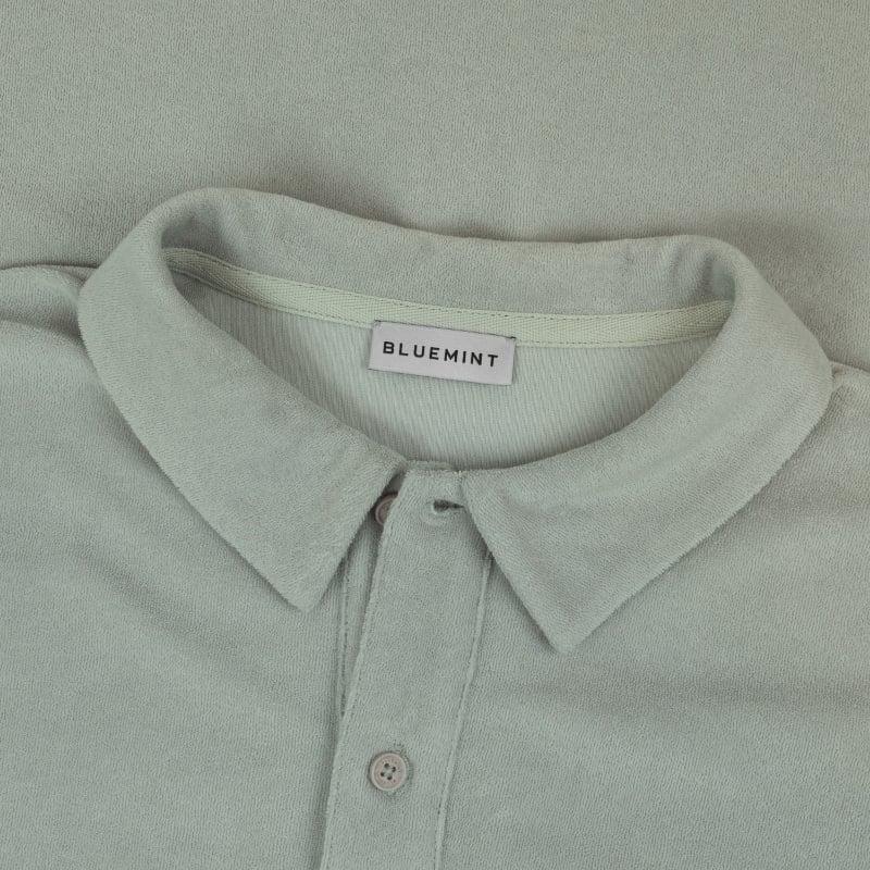 Bluemint YAM EVERGREEN Towelling Polo Shirt