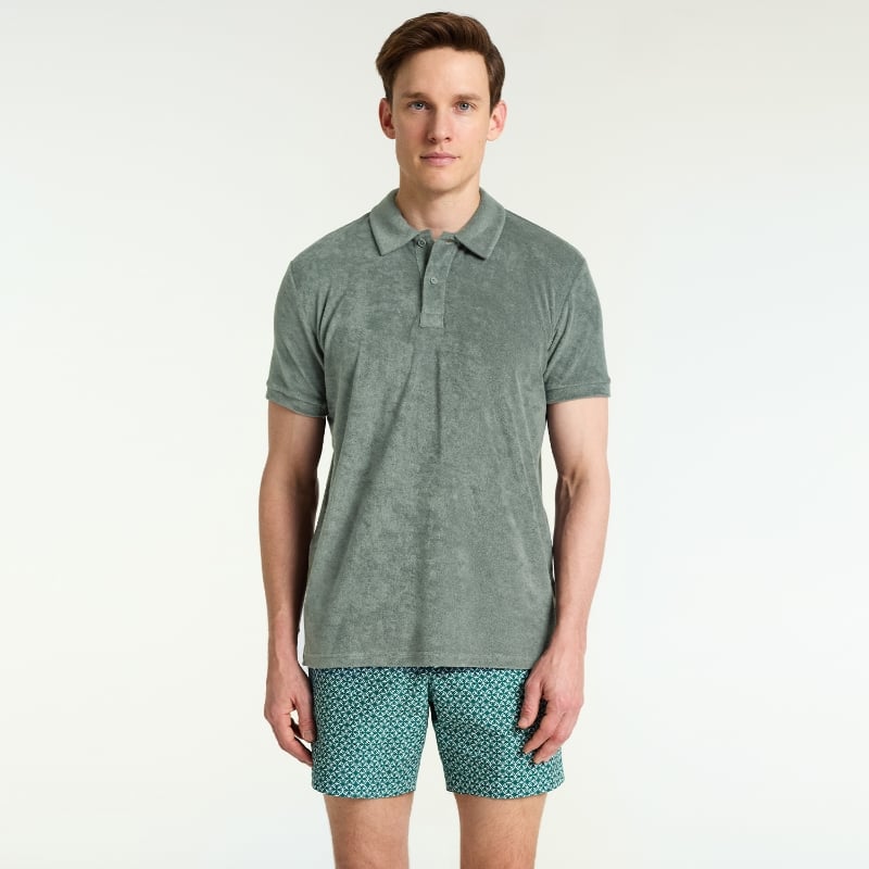 Bluemint YAM EVERGREEN Towelling Polo Shirt