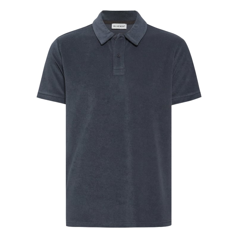 bluemint YAM MIDNIGHT Towelling Polo Shirt