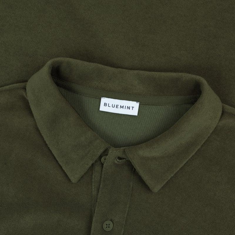 Bluemint YAM RAINFOREST Towelling Polo Shirt