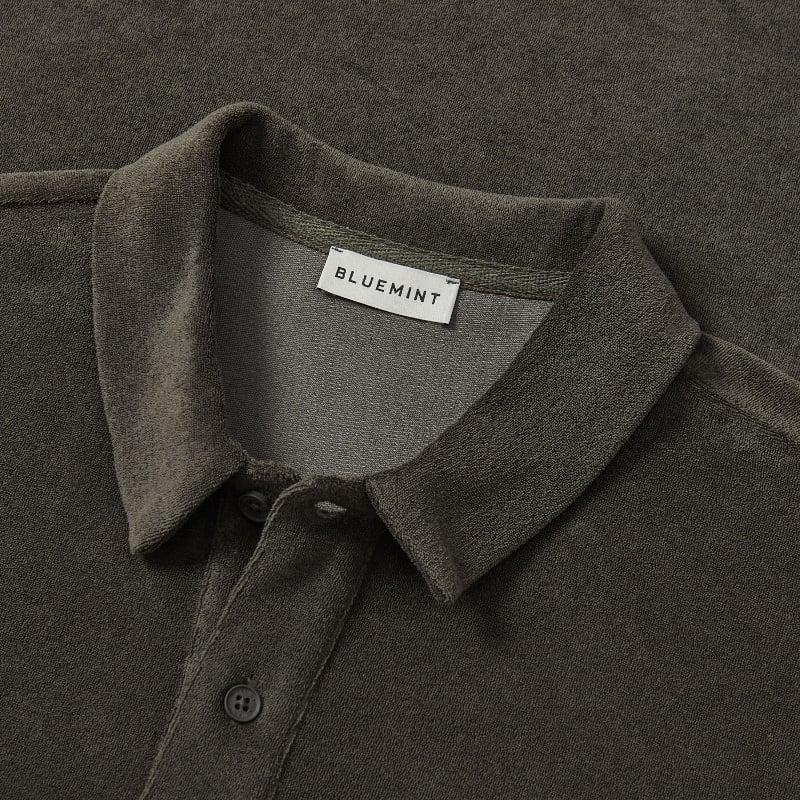 Bluemint YAM SHADOW Towelling Polo Shirt