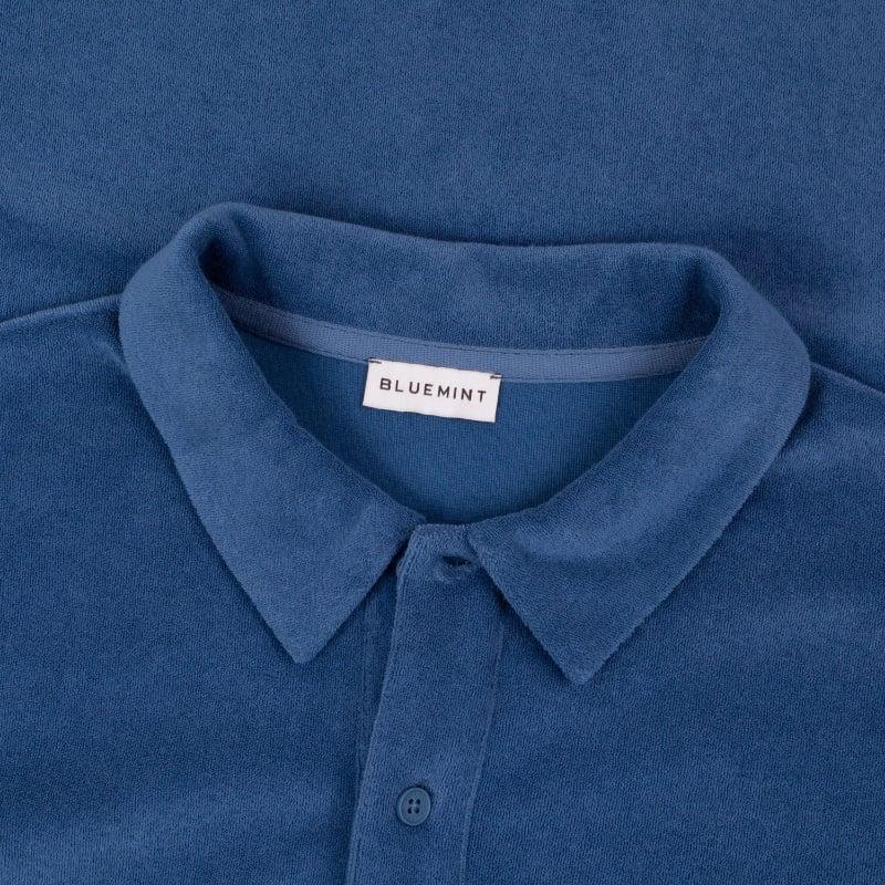 Bluemint YAM STEEL Towelling Polo Shirt