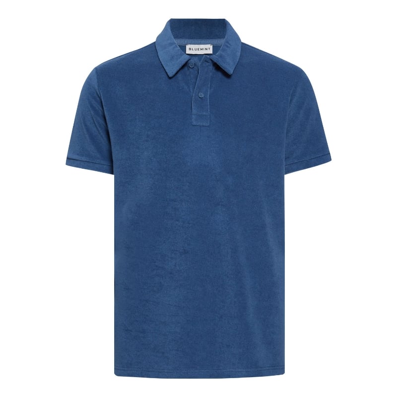 bluemint YAM STEEL Towelling Polo Shirt