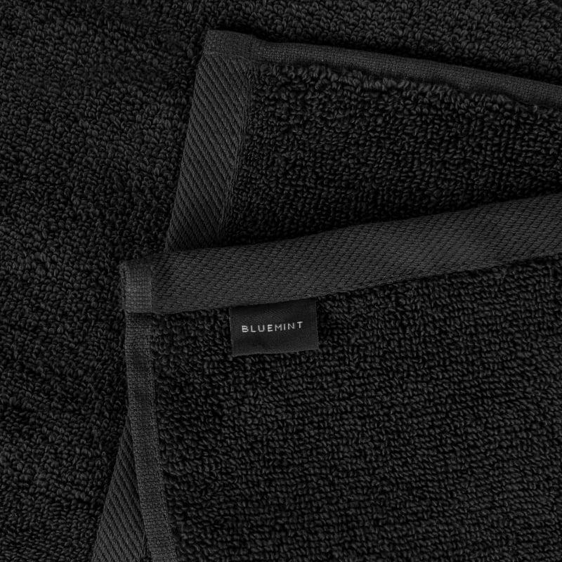 Bluemint BM BATH TOWEL SET ANTHRACITE Set Of Three Cotton-Terry Bath Towels