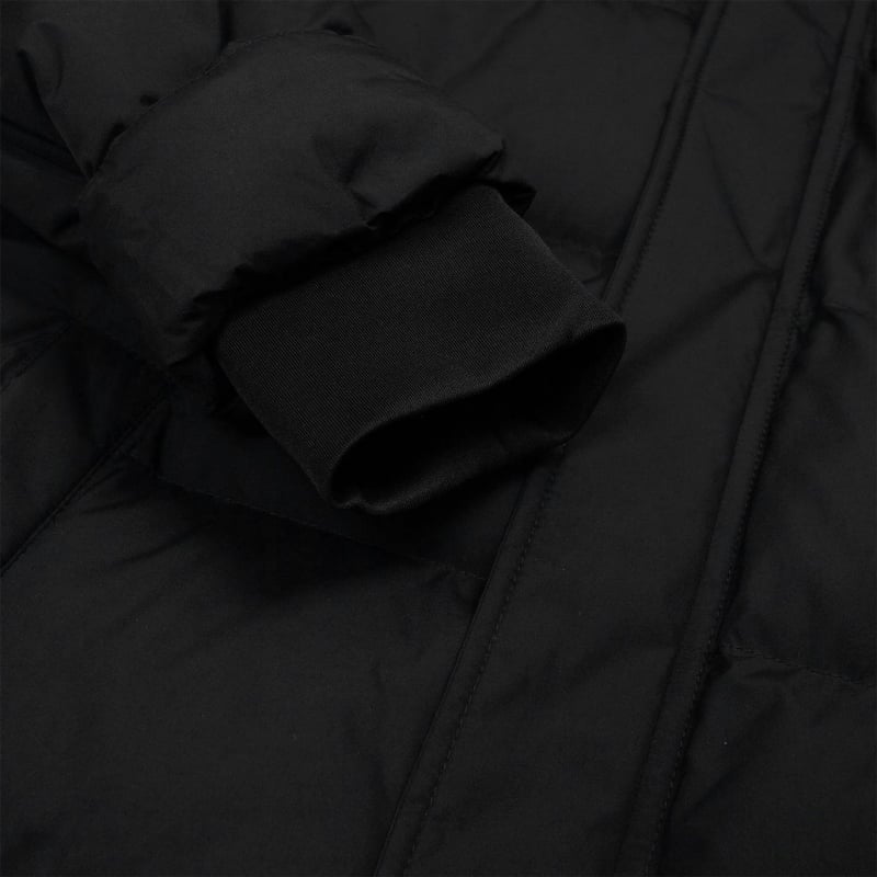 Bluemint BM PUFFER BLACK Quilted Shell Hooded Jacket