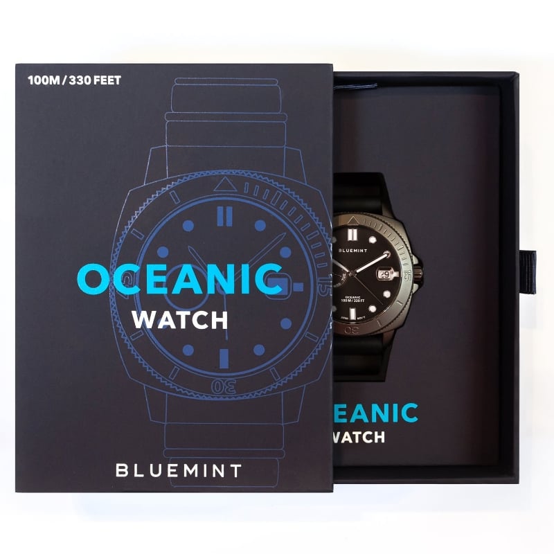 Bluemint BM WATCH OCEANIC B79-001-43 Mm Steel Case Watch