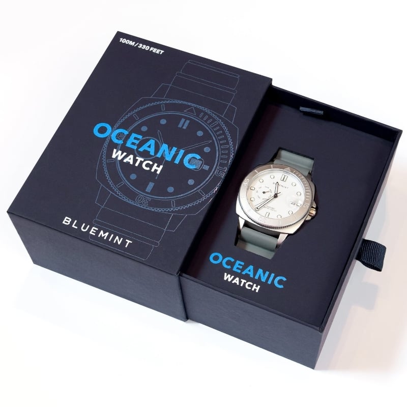 Bluemint BM WATCH OCEANIC B79-003-43 Mm Steel Case Watch