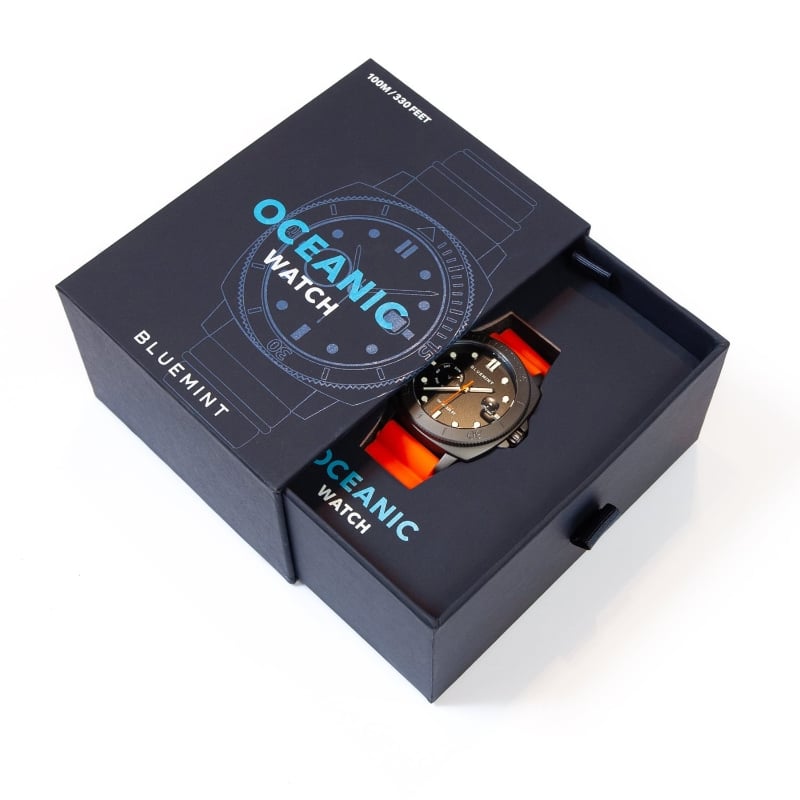 Bluemint BM WATCH OCEANIC B79-006-43 Mm Steel Case Watch