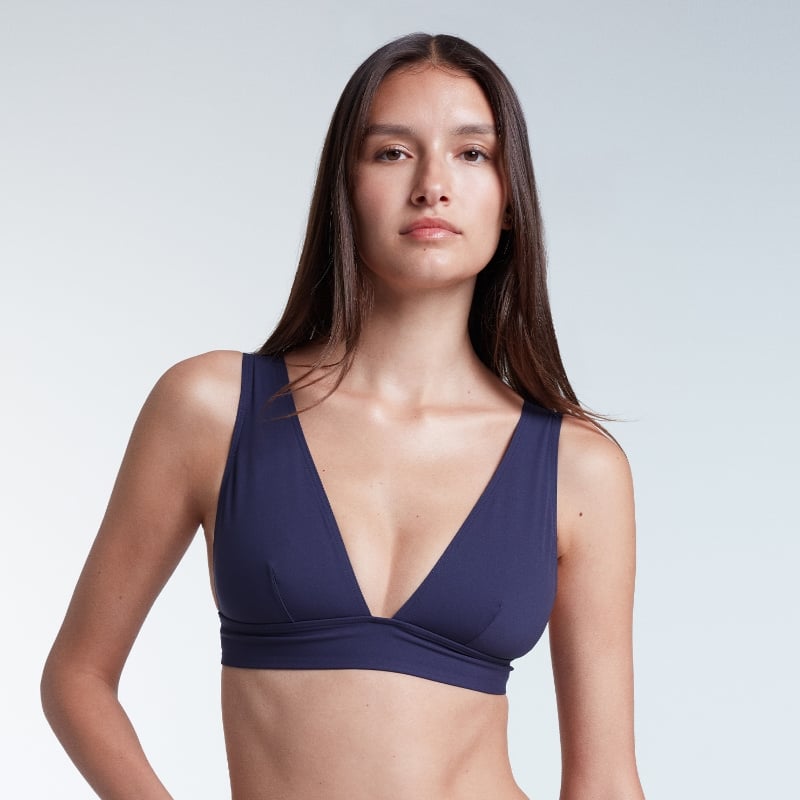 bluemint CAMILA INDIGO Full-Cup Triangle Bikini Top