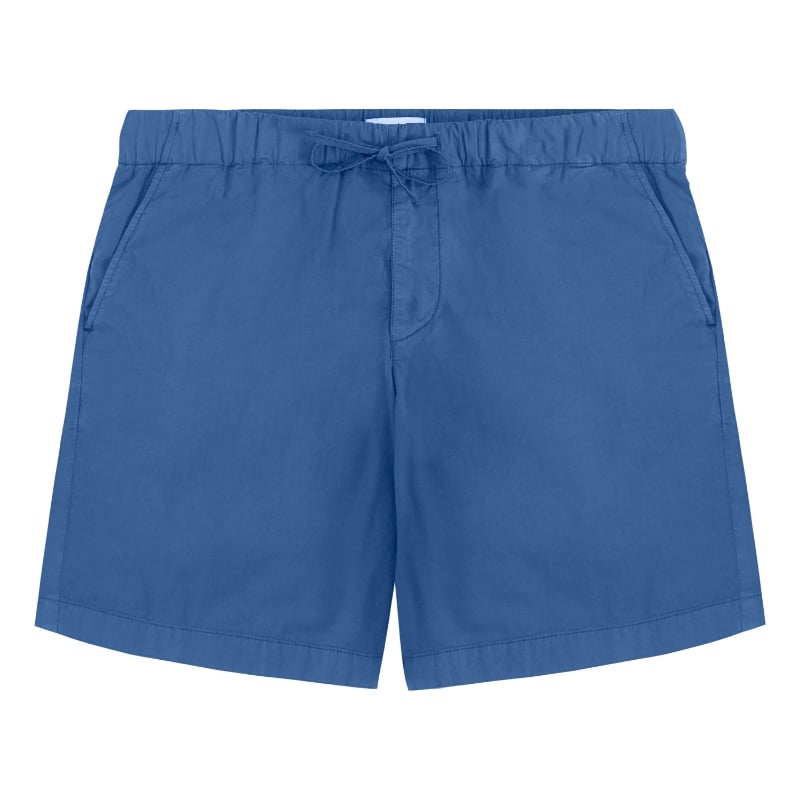 bluemint CHRIS LAGOON BLUE Drawstring Bermuda Shorts