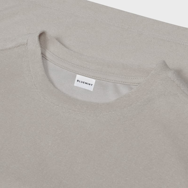 Bluemint CLOTTE BISCOTTI Crew Neck Towelling T-Shirt