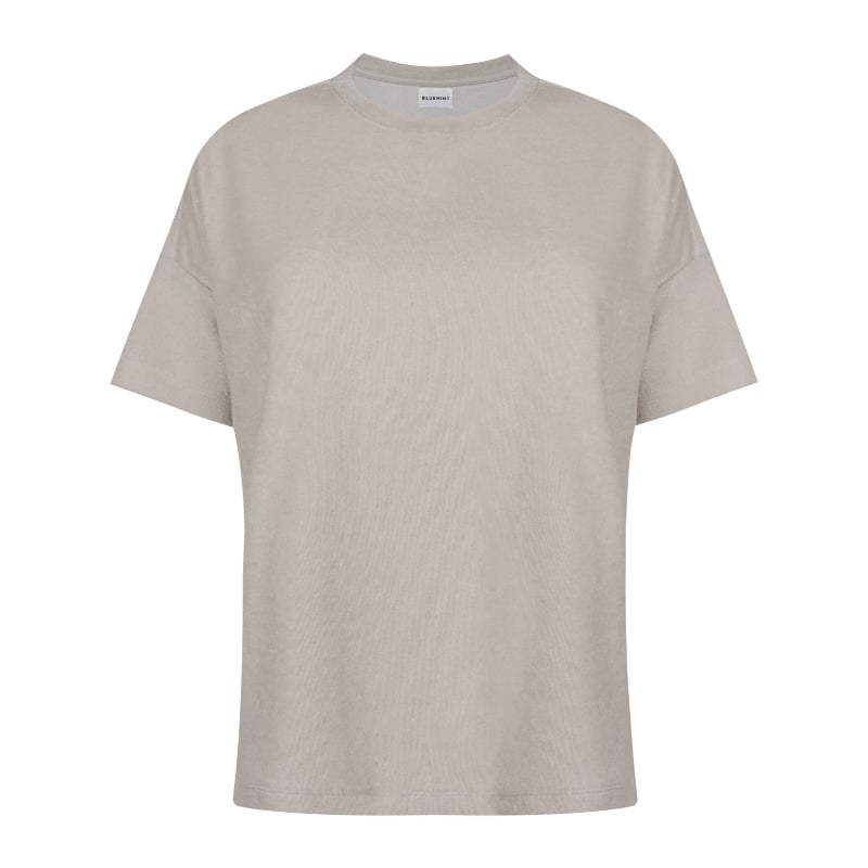 bluemint CLOTTE BISCOTTI Crew Neck Towelling T-Shirt