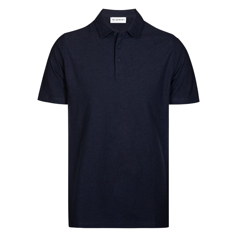 bluemint COOL TOUCH COTTON POLO SHIRT DARK NAVY Regular Fit Polo Shirt