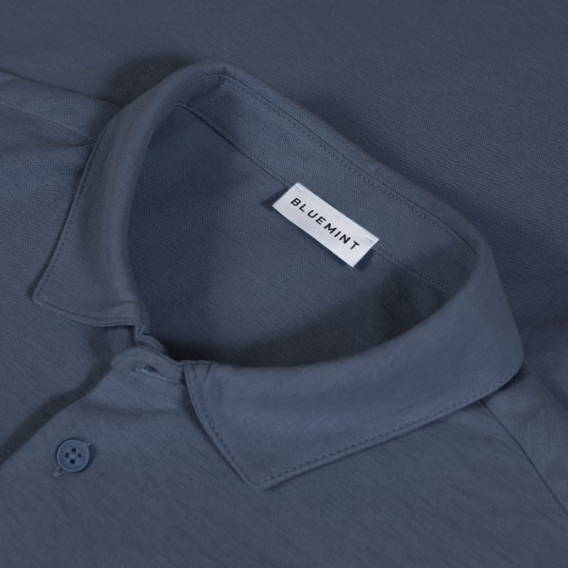 Bluemint COOL TOUCH COTTON POLO SHIRT MIDNIGHT Regular Fit Polo Shirt