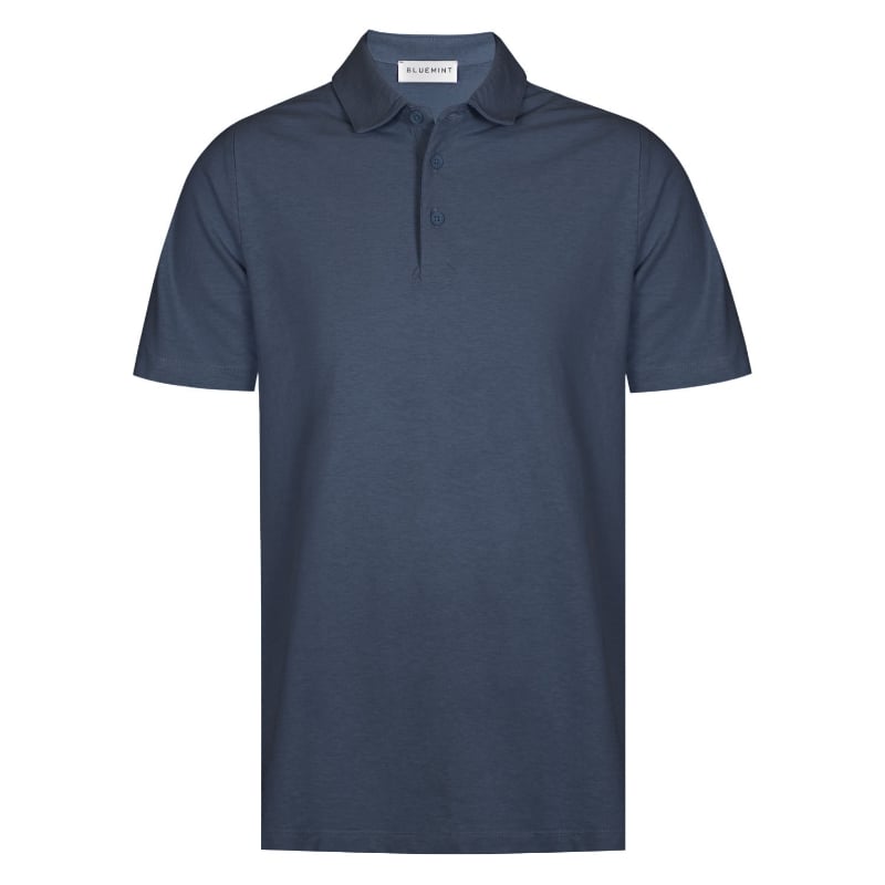 bluemint COOL TOUCH COTTON POLO SHIRT MIDNIGHT Regular Fit Polo Shirt