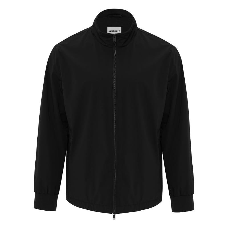 bluemint COOPER BLACK Water-Repellent Stand Collar Jacket