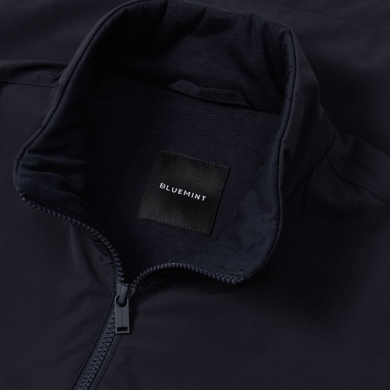 Bluemint COOPER DARK NAVY Water-Repellent Stand Collar Jacket