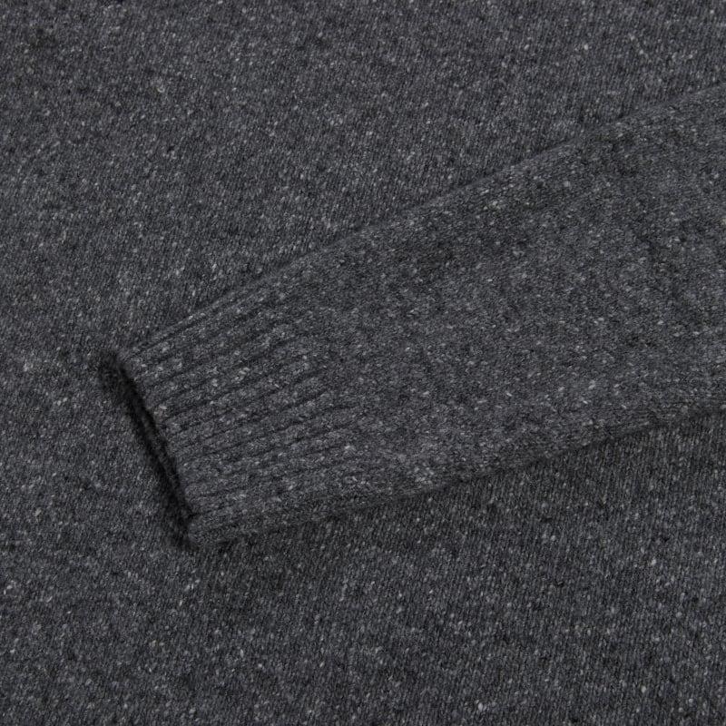 Bluemint DESMOND ANTHRACITE MELANGE Crew-Neck Neppy Sweater