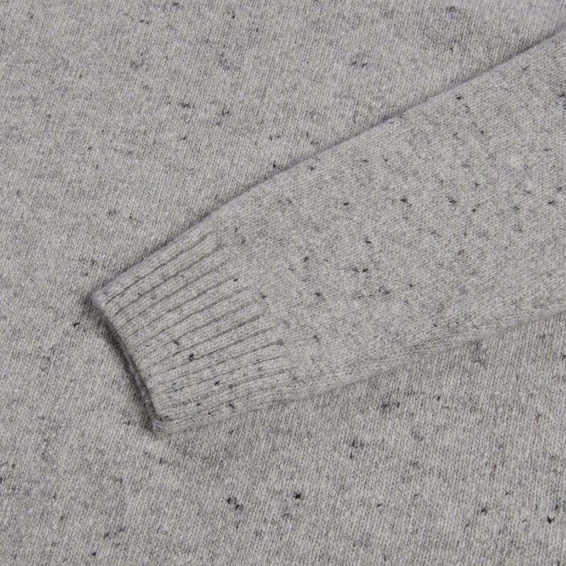 Bluemint DESMOND GREY MELANGE Crew-Neck Neppy Sweater