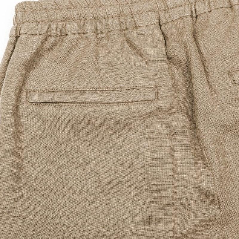 Bluemint EDAN JOGGER SAND Drawstring Linen Trousers